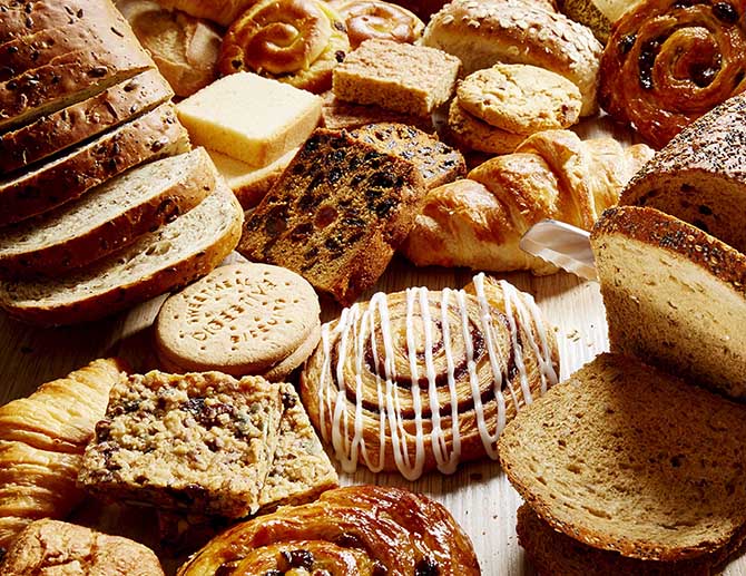 Brown sugar is used in pastries and cakes